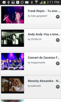 Videos de Bachata android App screenshot 2