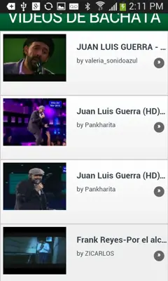 Videos de Bachata android App screenshot 3